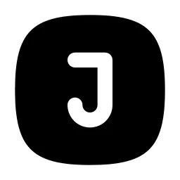 Square Rounded Letter J Icon