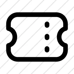 Ticket Admit Vip Icon
