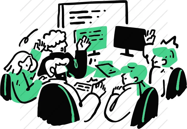 Meeting And Sharing Ideas