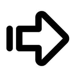 Arrow Big Right Line Line Icon