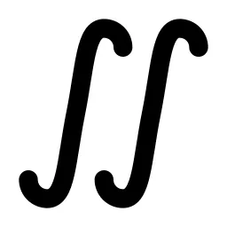 Math Integrals Line Icon