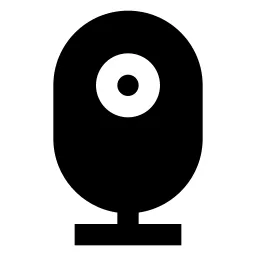 Webcam Fill Icon