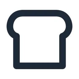 Bread Toast Line Icon
