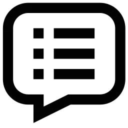 List Message Icon