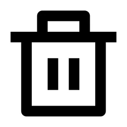 Delete Bin Line Icon
