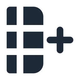 Add Column Solid Icon
