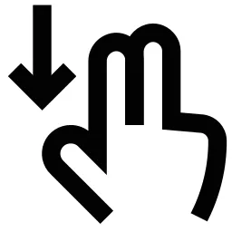 Down Move Icon