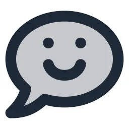 Chat 2 Emoji Duotone Icon