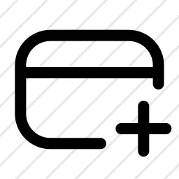 Credit Card Add Card Payment Icon
