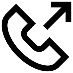 Call Arrow Up Right Icon