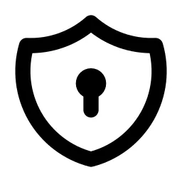 Shield Lock Line Icon
