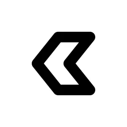 Arrow Badge Left Line Icon