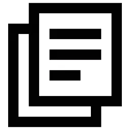 Papers Lines Icon