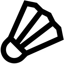 Badminton Shuttle Icon