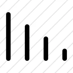 Line Chart 4 Statistics Graph Icon