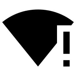 Signal Wifi Error Fill Icon