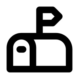 Mailbox Line Icon