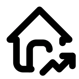 Home Stats Line Icon