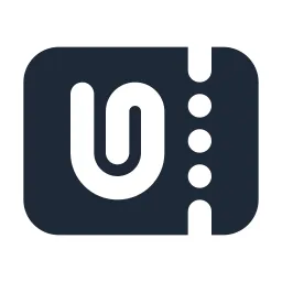 Ticket Attachment Solid Icon