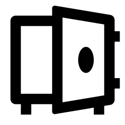 Safe 2 Line Icon