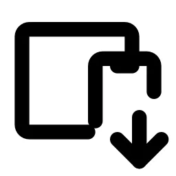 Devices Down Line Icon