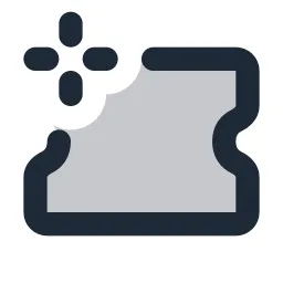Ticket 2 New Duotone Icon