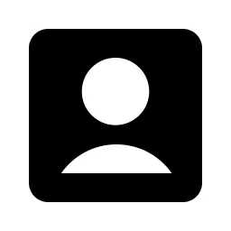 Account Box Fill Icon