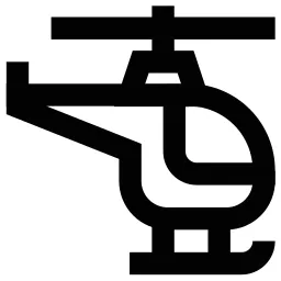 Helicopter Travel Icon