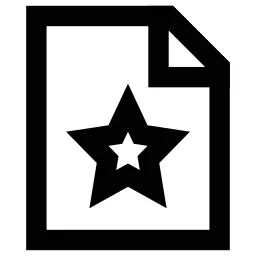 Star File Icon