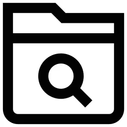 Folder Search Icon