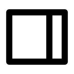 Layout Right Line Icon