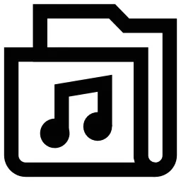 Folder Music Icon