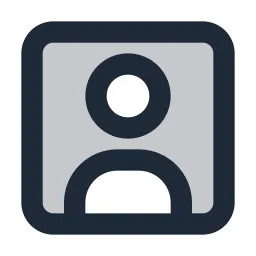 User Box Duotone Icon