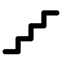 Stairs Line Icon