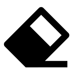 Eraser Fill Icon