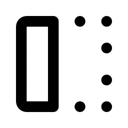 Box Align Left Line Icon