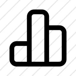 Chart 5 Statistics Graph Icon