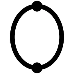 Ellipse 3d Icon