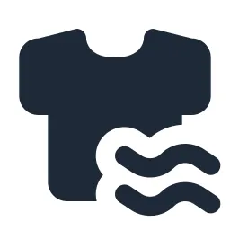 T Shirt Air Solid Icon