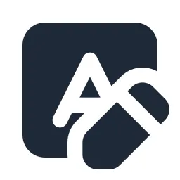 A Box Edit Solid Icon