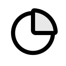 Pie Chart 2 Duo Icon