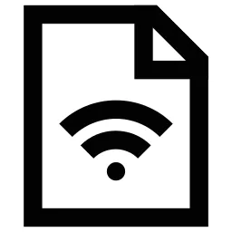 Wifi File Icon